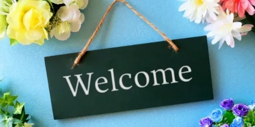 welcomeの画像