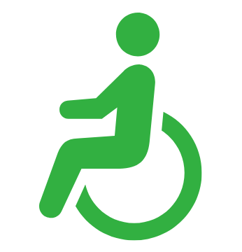 車いすのイラスト