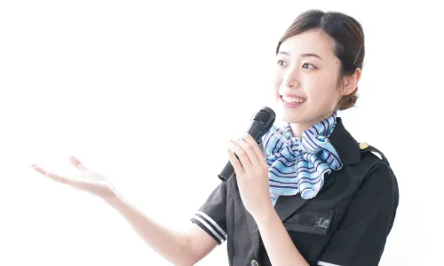 バスガイドの写真
