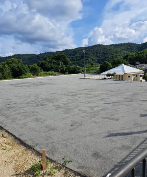 バス駐車場