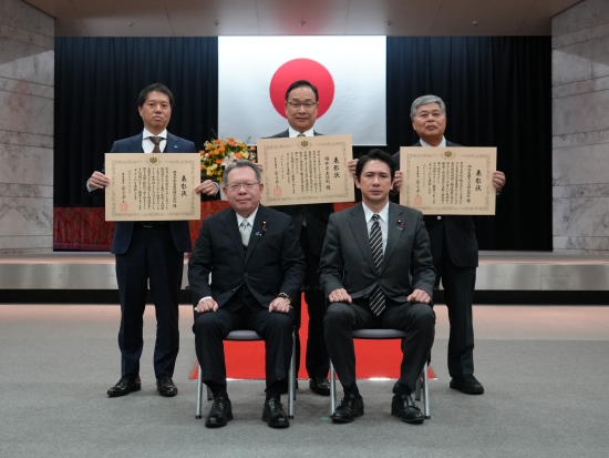 国土交通大臣表彰『グリーン経営部門』受賞（2025年：交通関係有料団体）